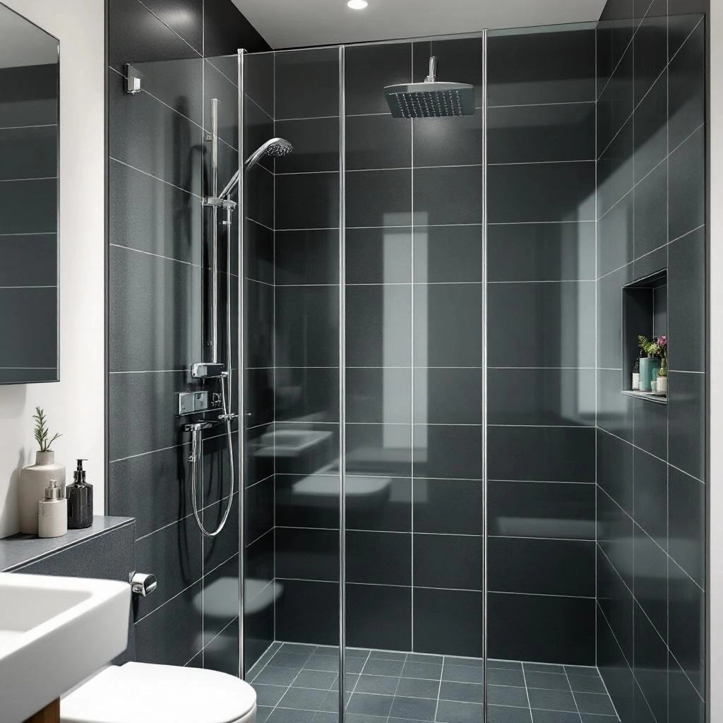 Luxurious bathroom after renovation